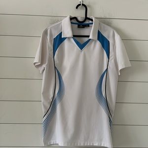 Vuarnet M Sport Golf Tennis Polo V-Neck